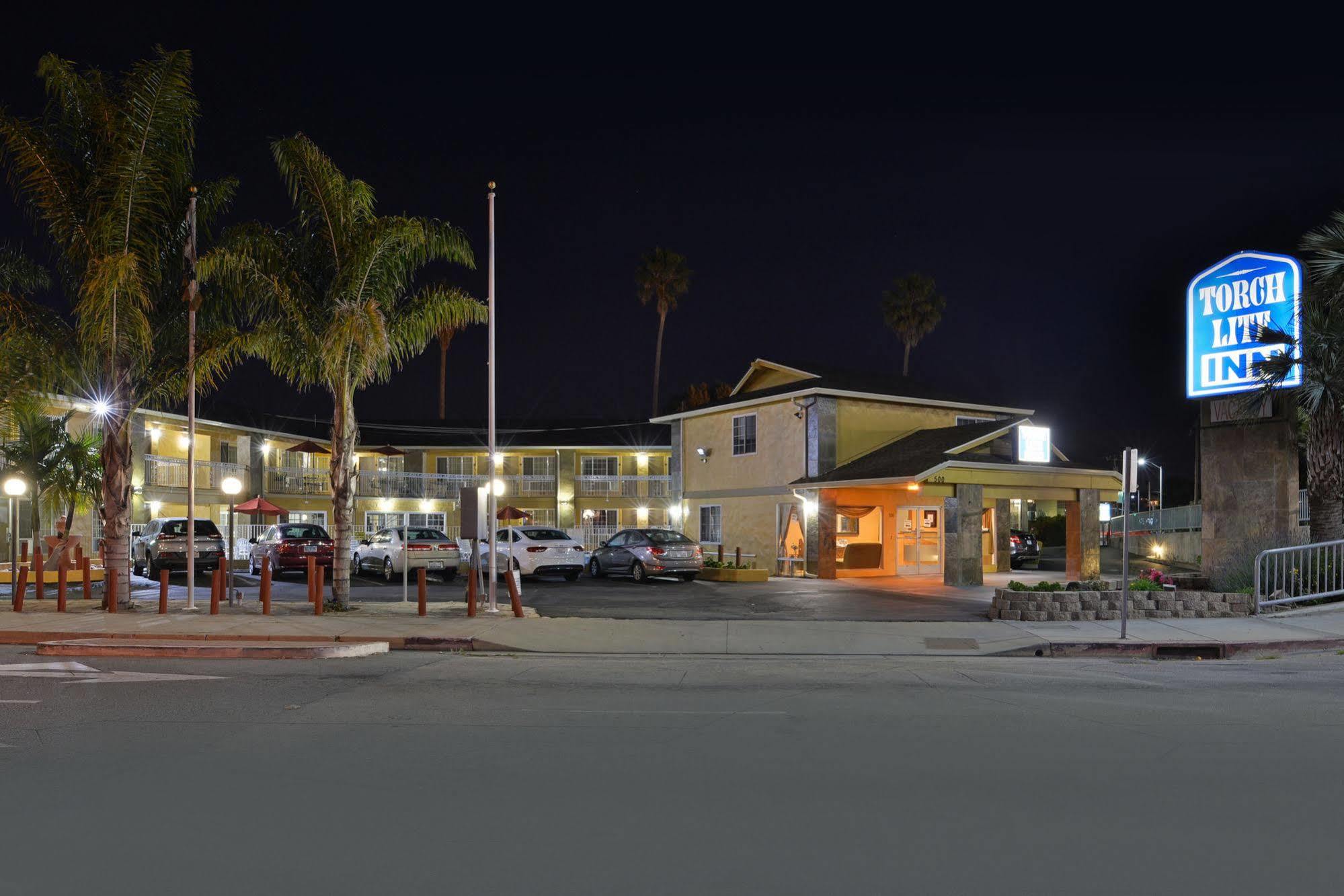 Torch Lite Inn At The Beach Boardwalk Санта-Крус Экстерьер фото